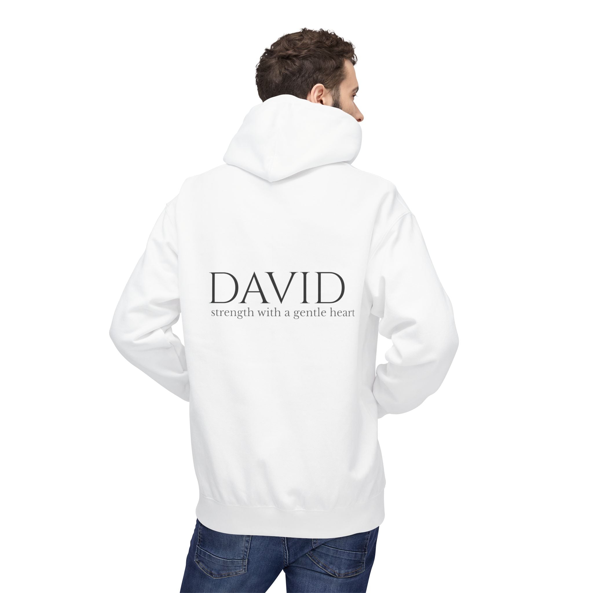DAVID Minimalist Fleece Hoodie
