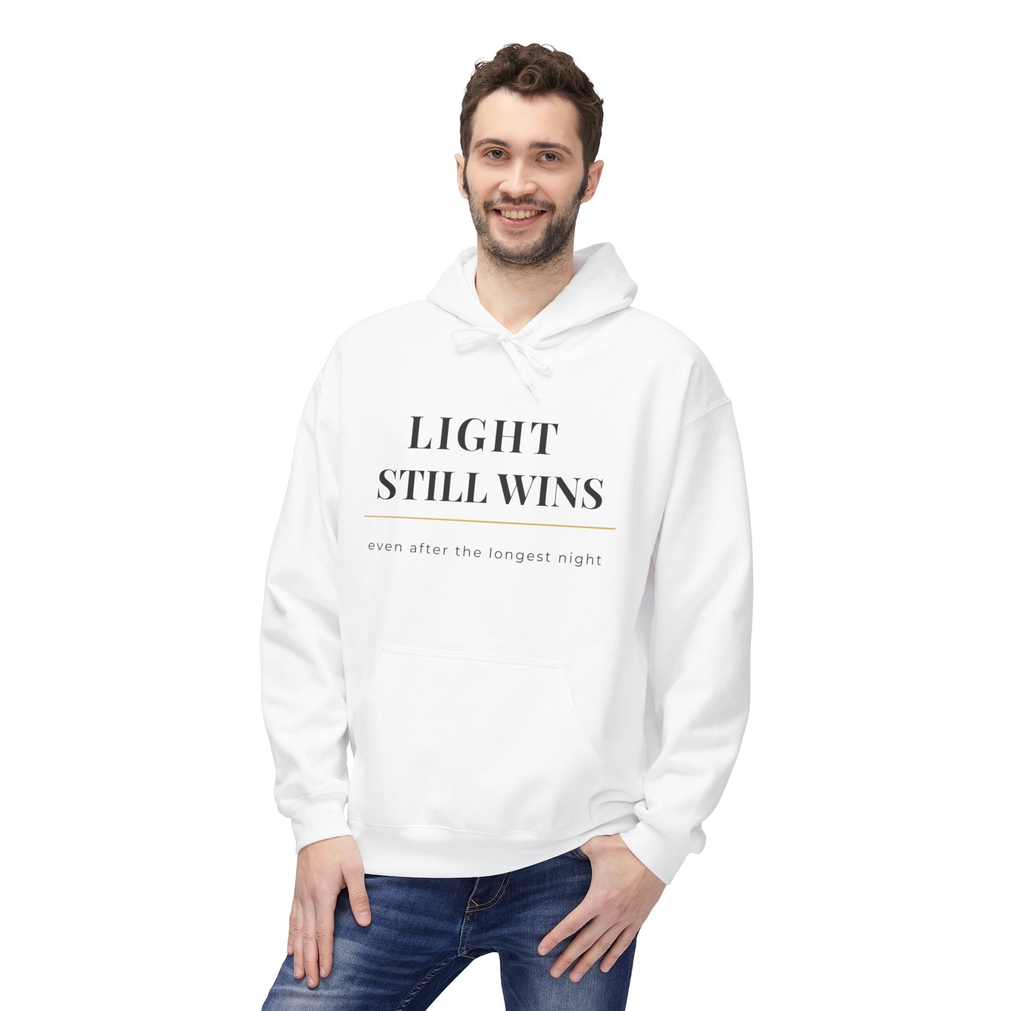 LIGHT STILL WINS Fleece Hoodie