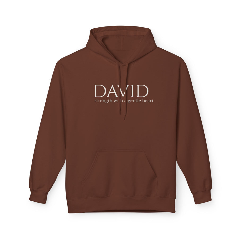 DAVID Minimalist Fleece Hoodie