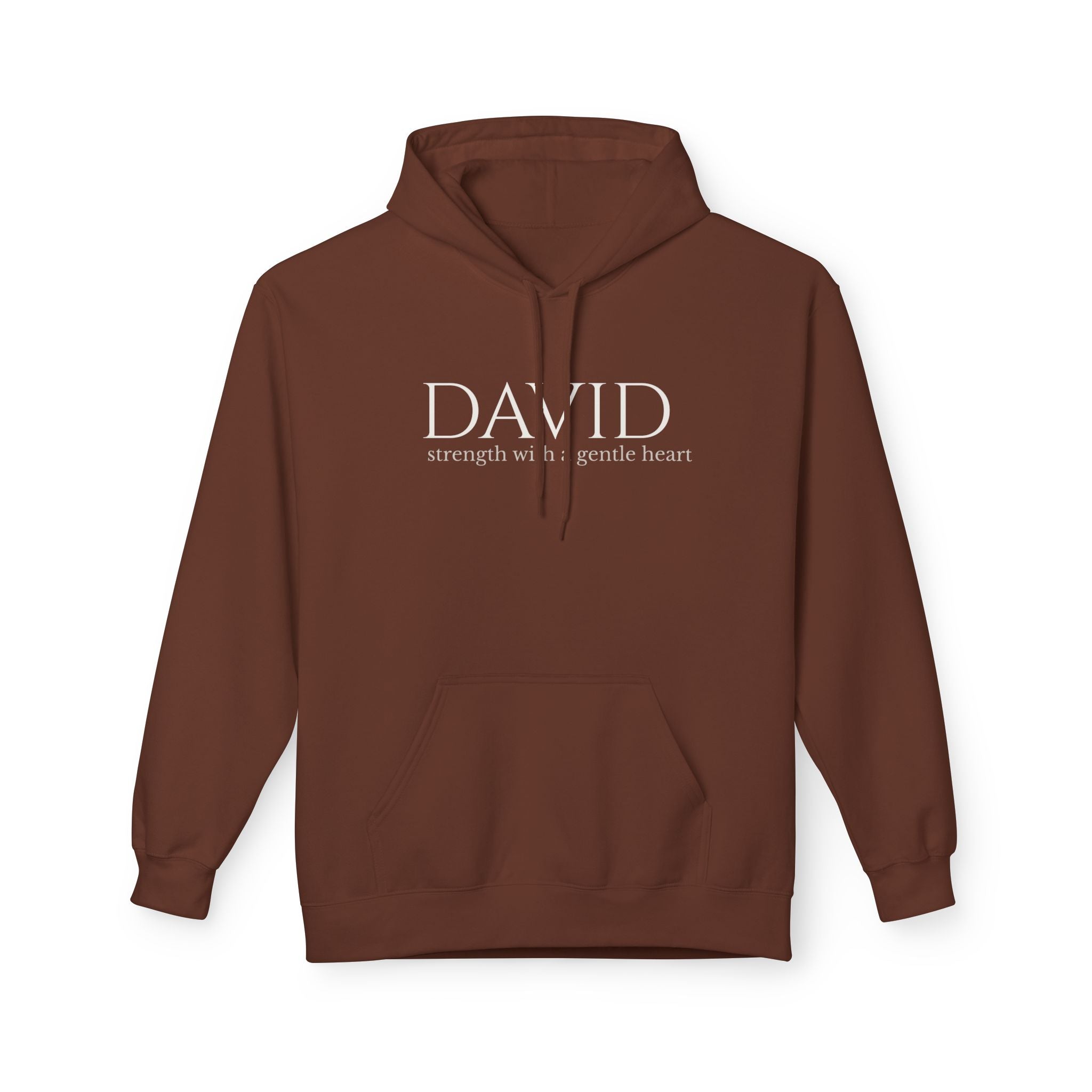 DAVID Minimalist Fleece Hoodie