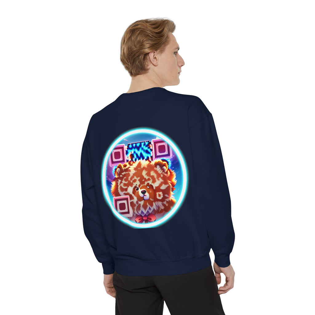 Built Different Circuit Garment-Dyed Sweatshirt