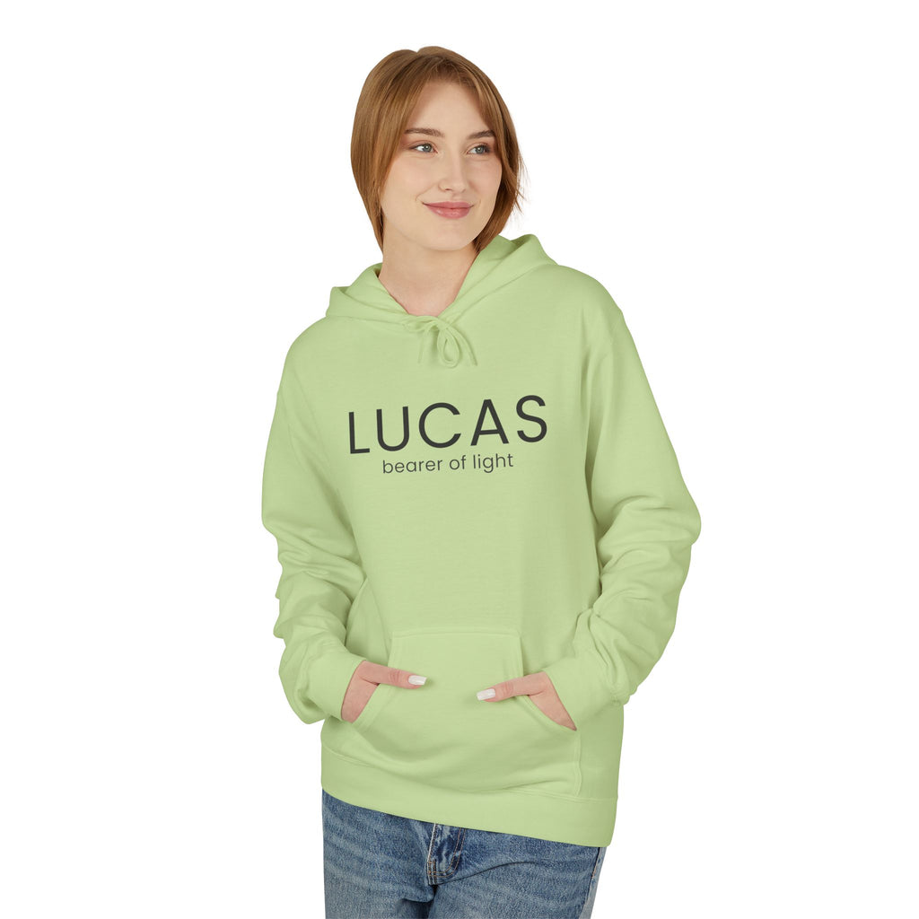 LUCAS Minimalist Fleece Hoodie