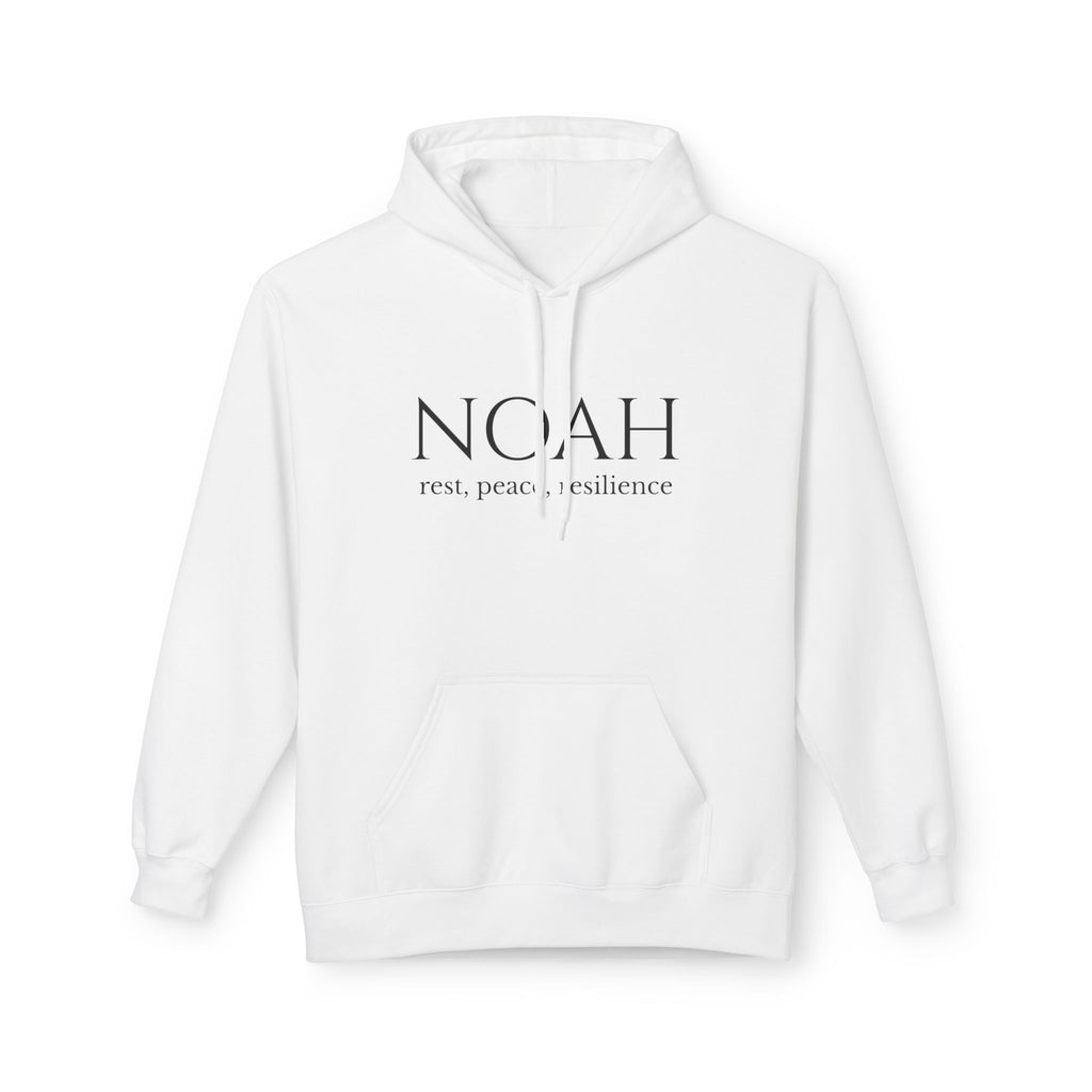 NOAH Minimalist Fleece Hoodie