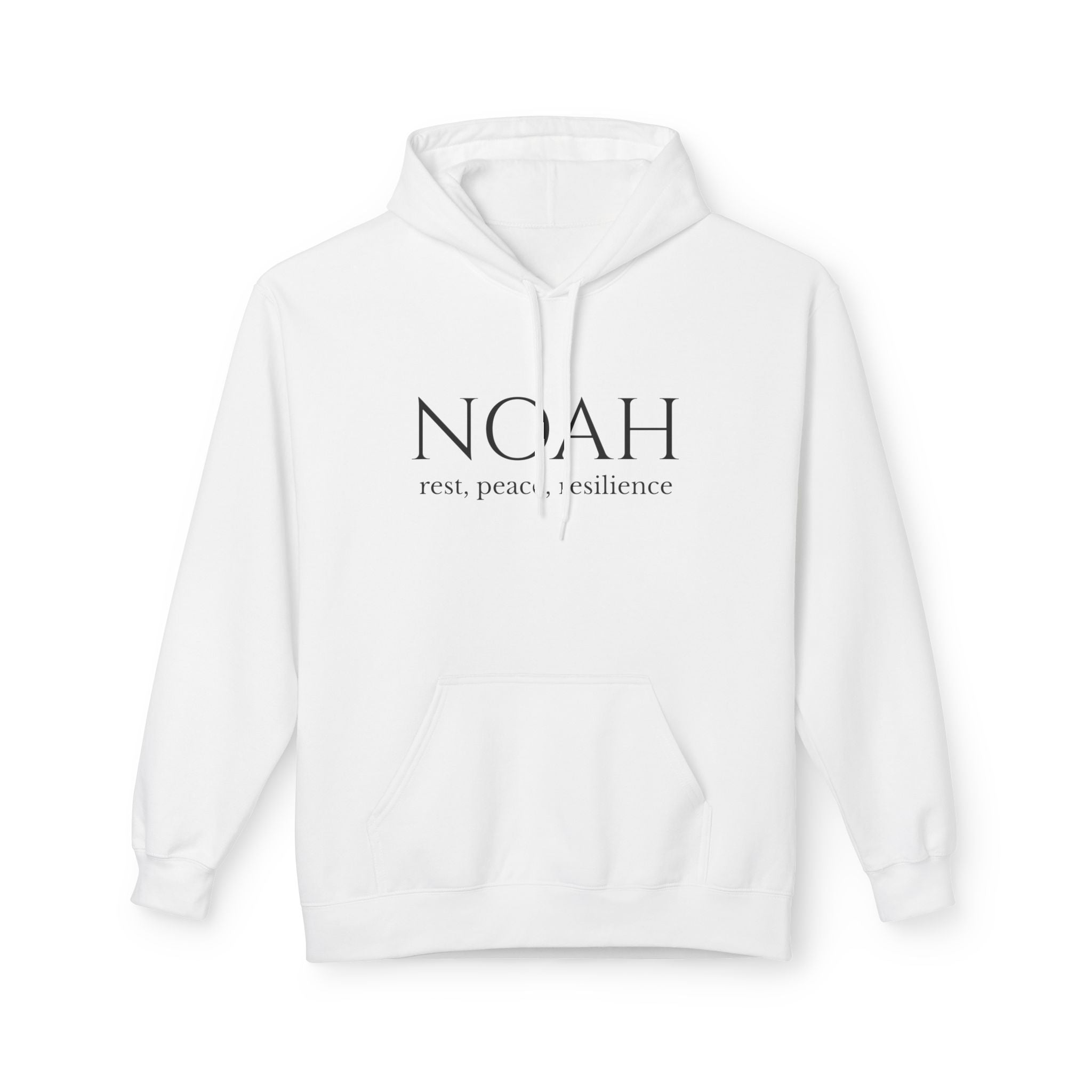 NOAH Minimalist Fleece Hoodie