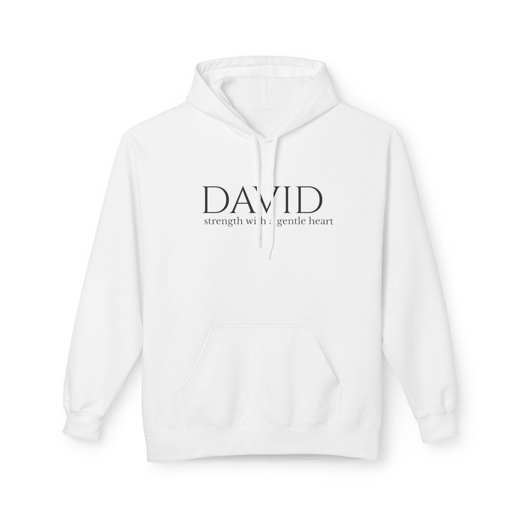 DAVID Minimalist Fleece Hoodie