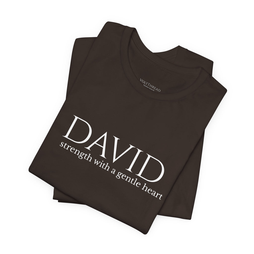 DAVID Minimalist Unisex Tee