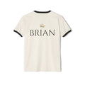 BRIAN Minimalist Cotton Ringer T-Shirt