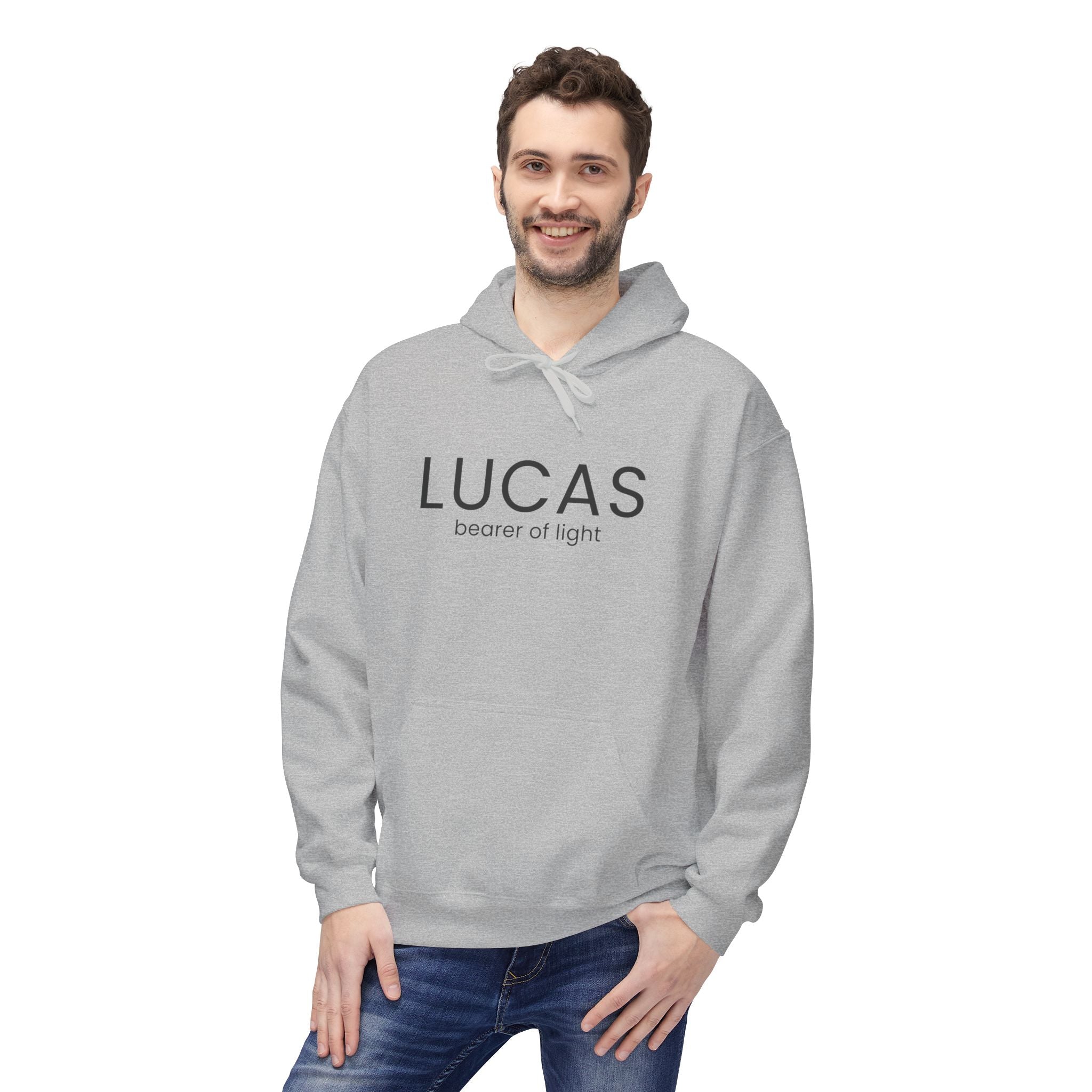 LUCAS Minimalist Fleece Hoodie