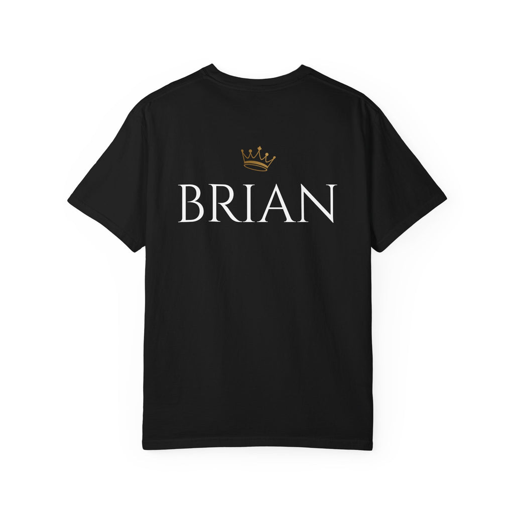 BRIAN Minimalist Garment-Dyed T-Shirt