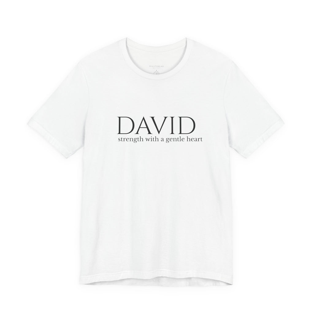 DAVID Minimalist Unisex Tee