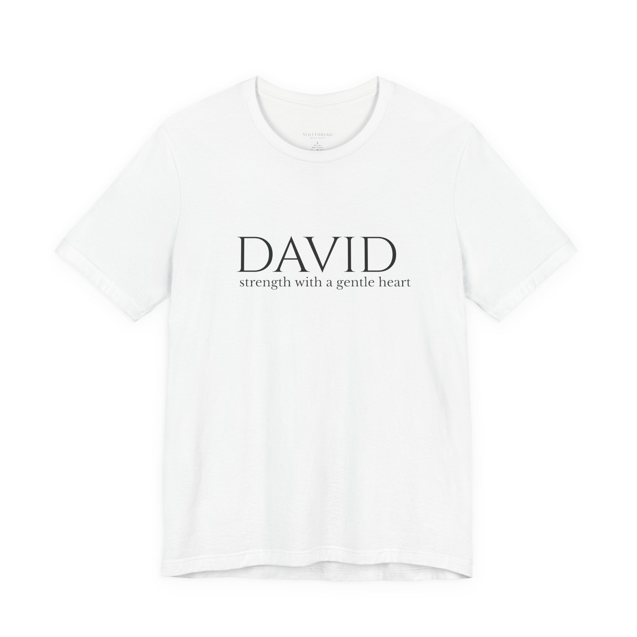 DAVID Minimalist Unisex Tee