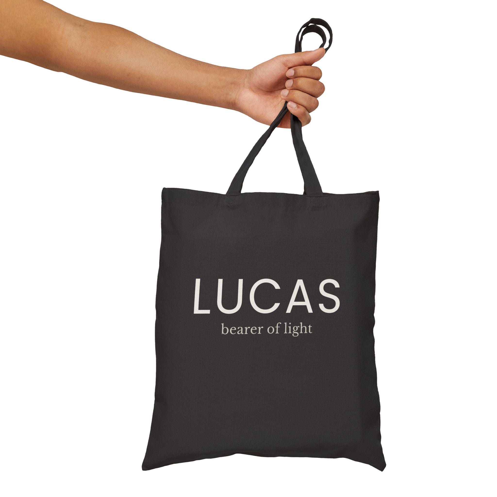 LUCAS Modern Minimalist Canvas Tote Bag