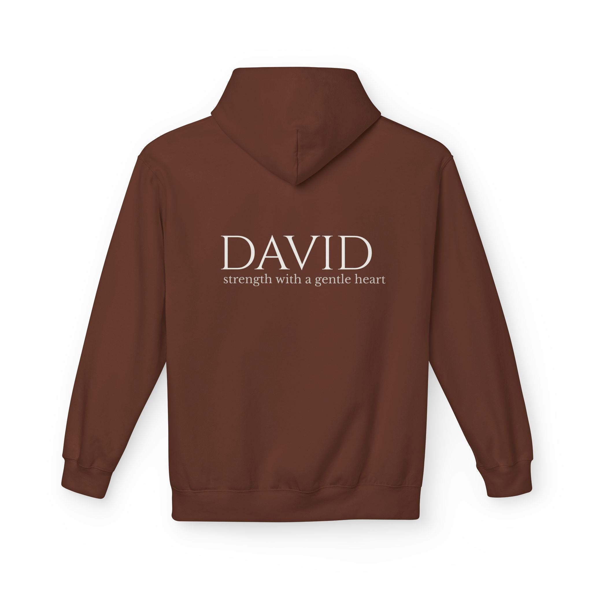 DAVID Minimalist Fleece Hoodie