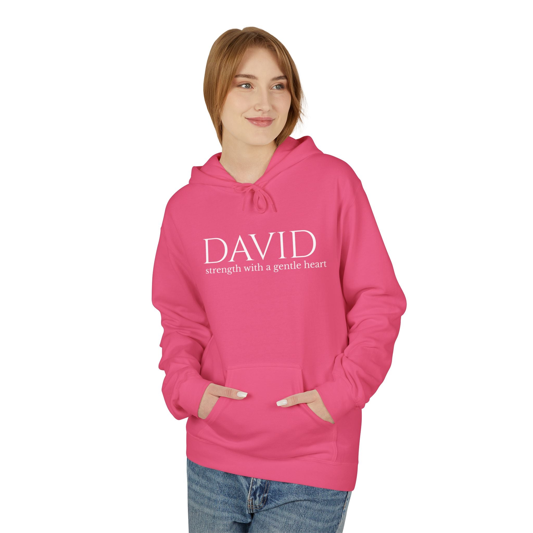 DAVID Minimalist Fleece Hoodie