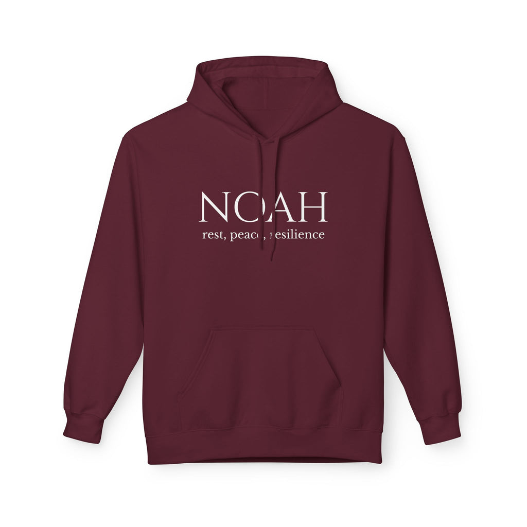 NOAH Minimalist Fleece Hoodie