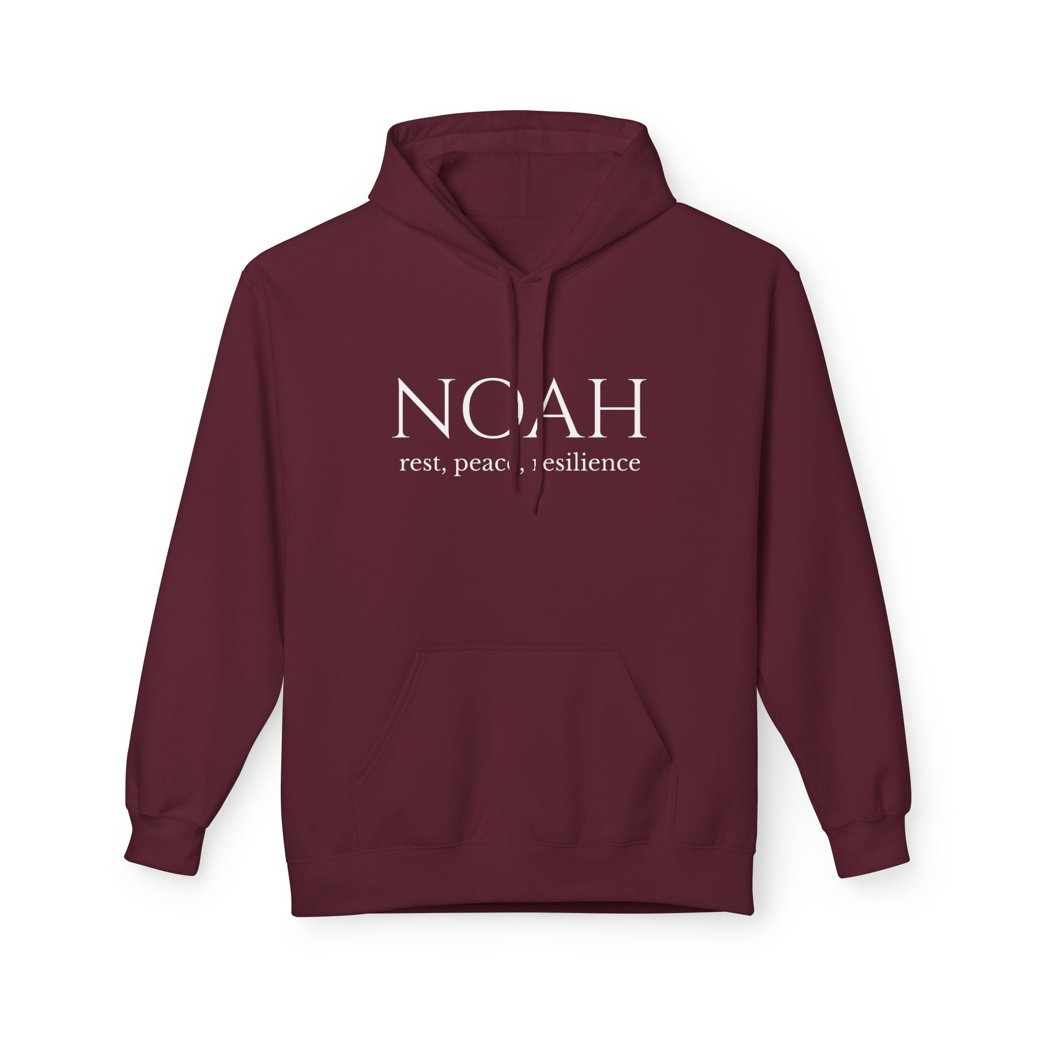 NOAH Minimalist Fleece Hoodie