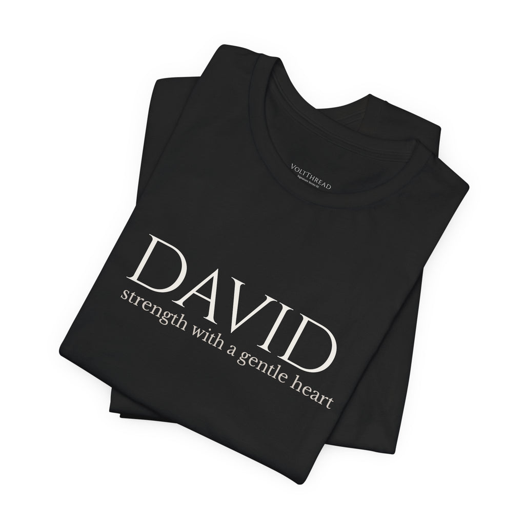 DAVID Minimalist Unisex Tee