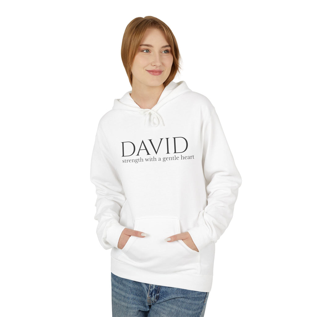 DAVID Minimalist Fleece Hoodie