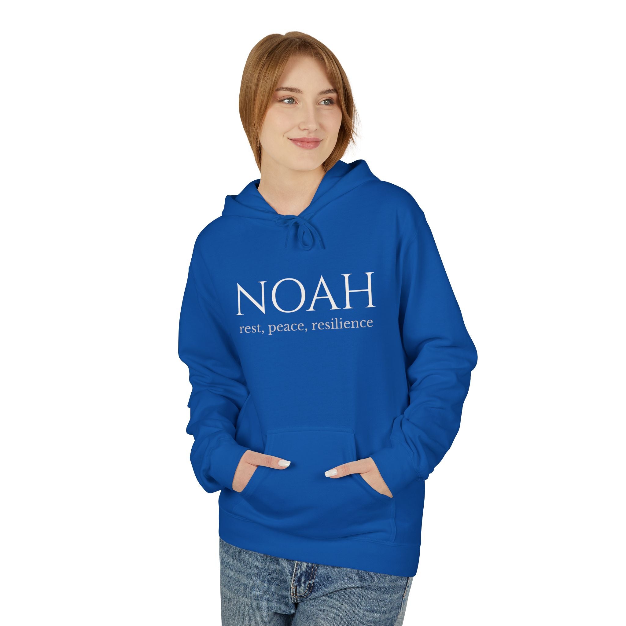 NOAH Minimalist Fleece Hoodie