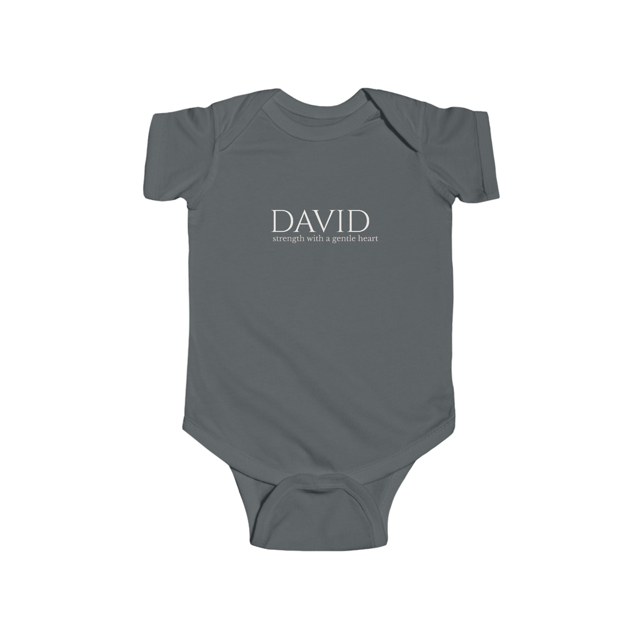 DAVID Minimalist Infant Bodysuit