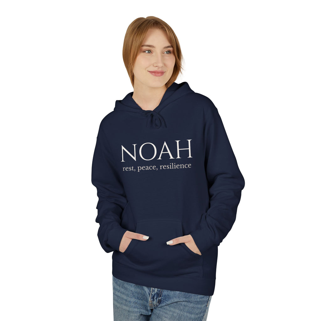 NOAH Minimalist Fleece Hoodie