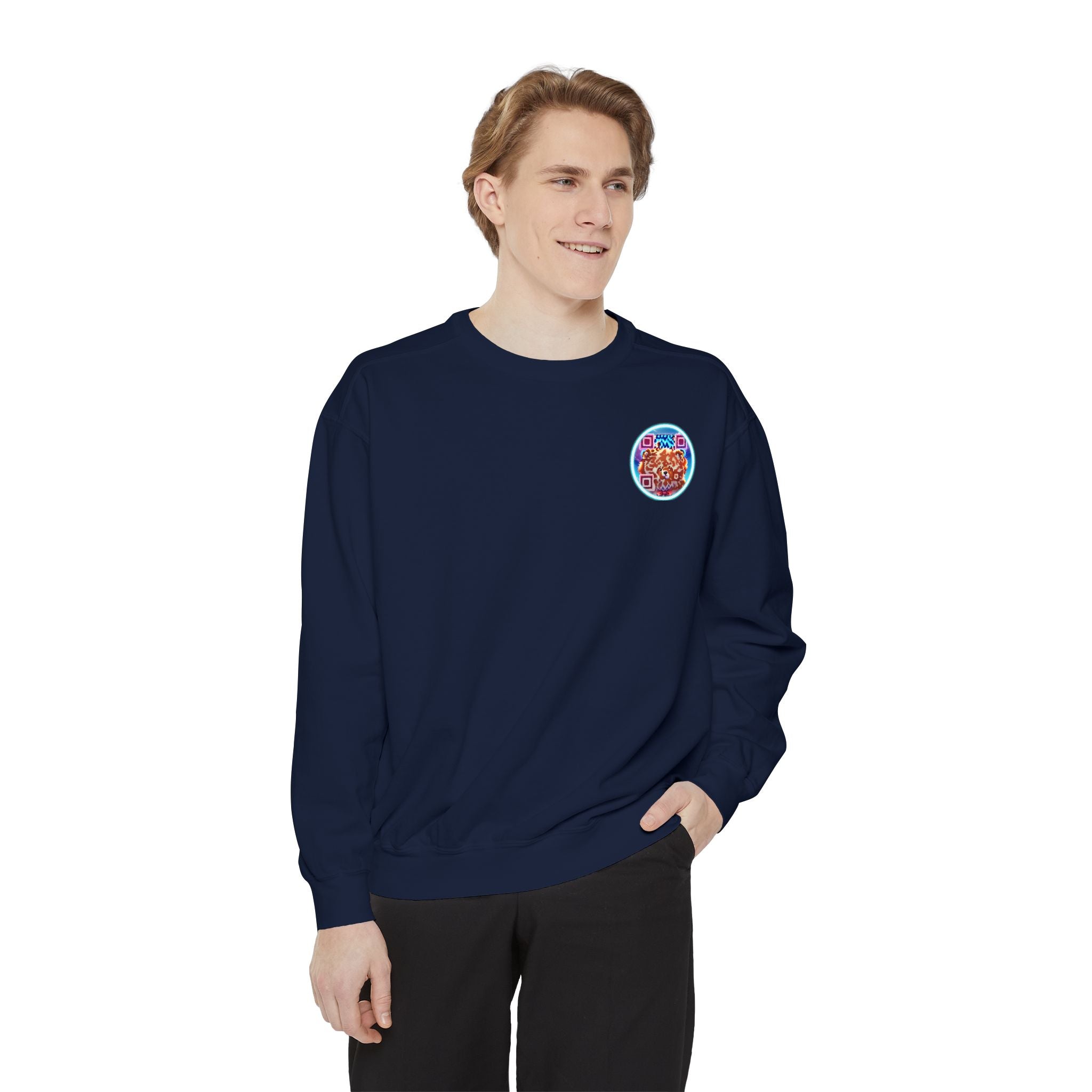 Built Different Circuit Garment-Dyed Sweatshirt