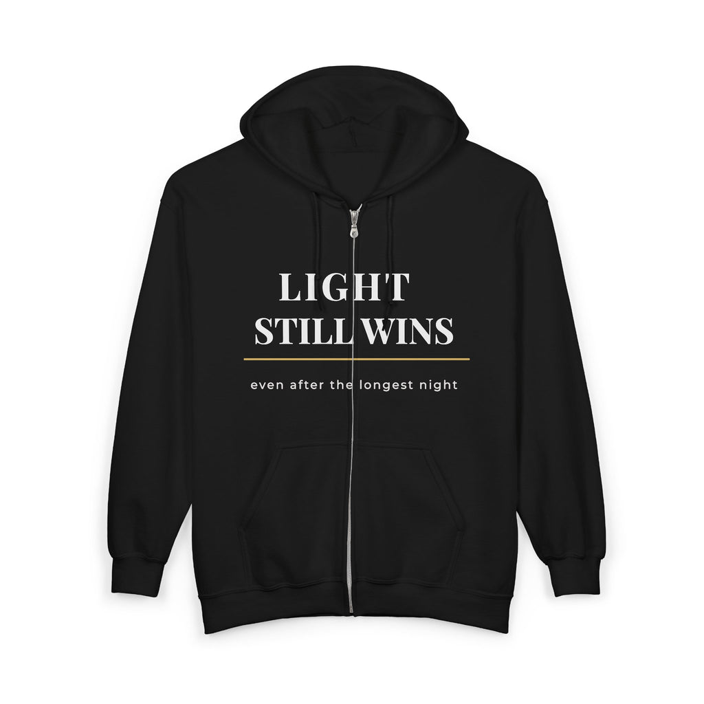 Light Still Wins Full-Zip Hoodie