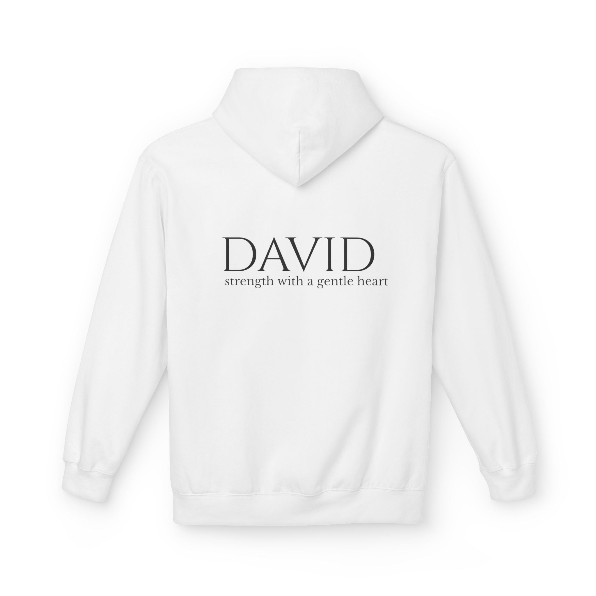 DAVID Minimalist Fleece Hoodie