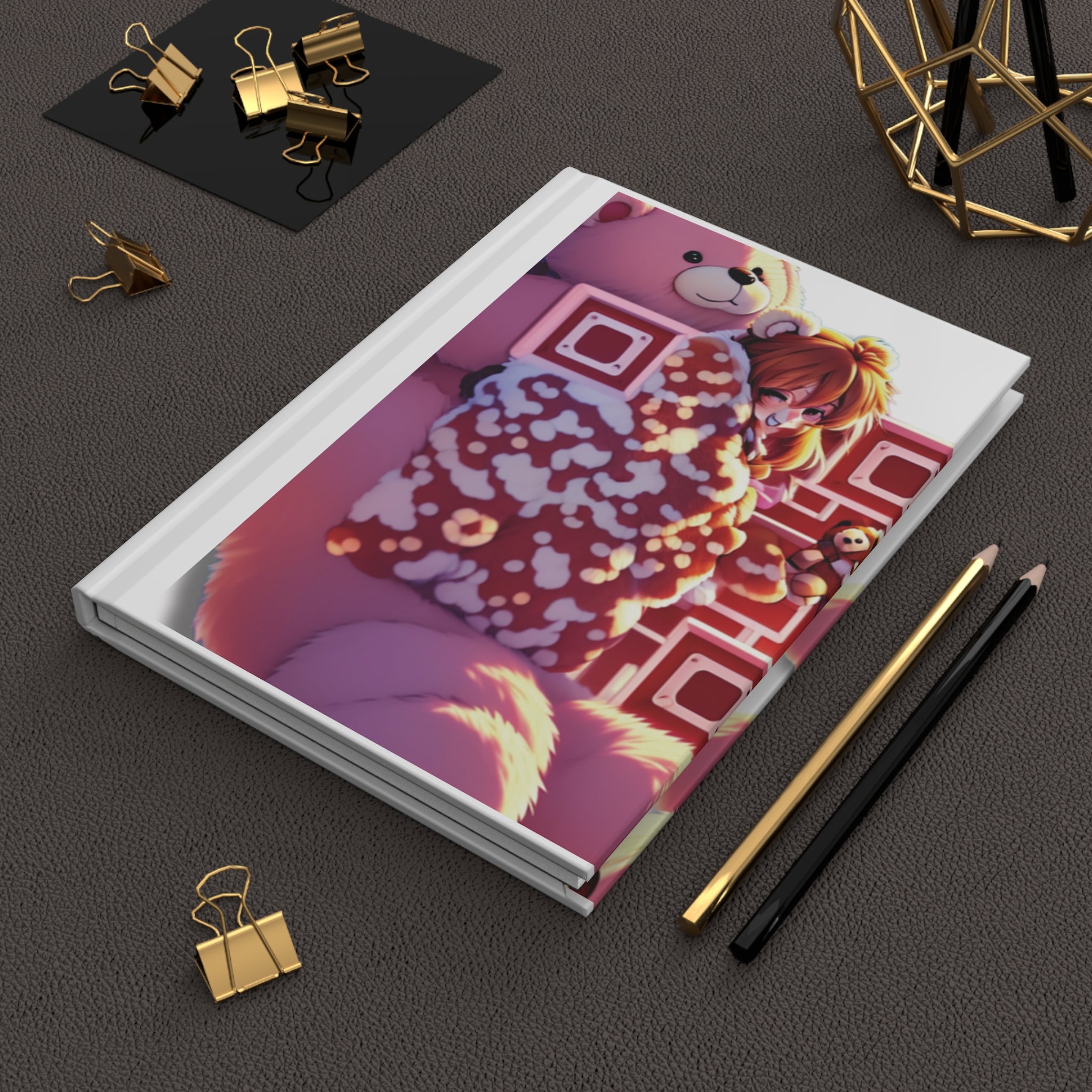 Built Different Teddy Anime Journal