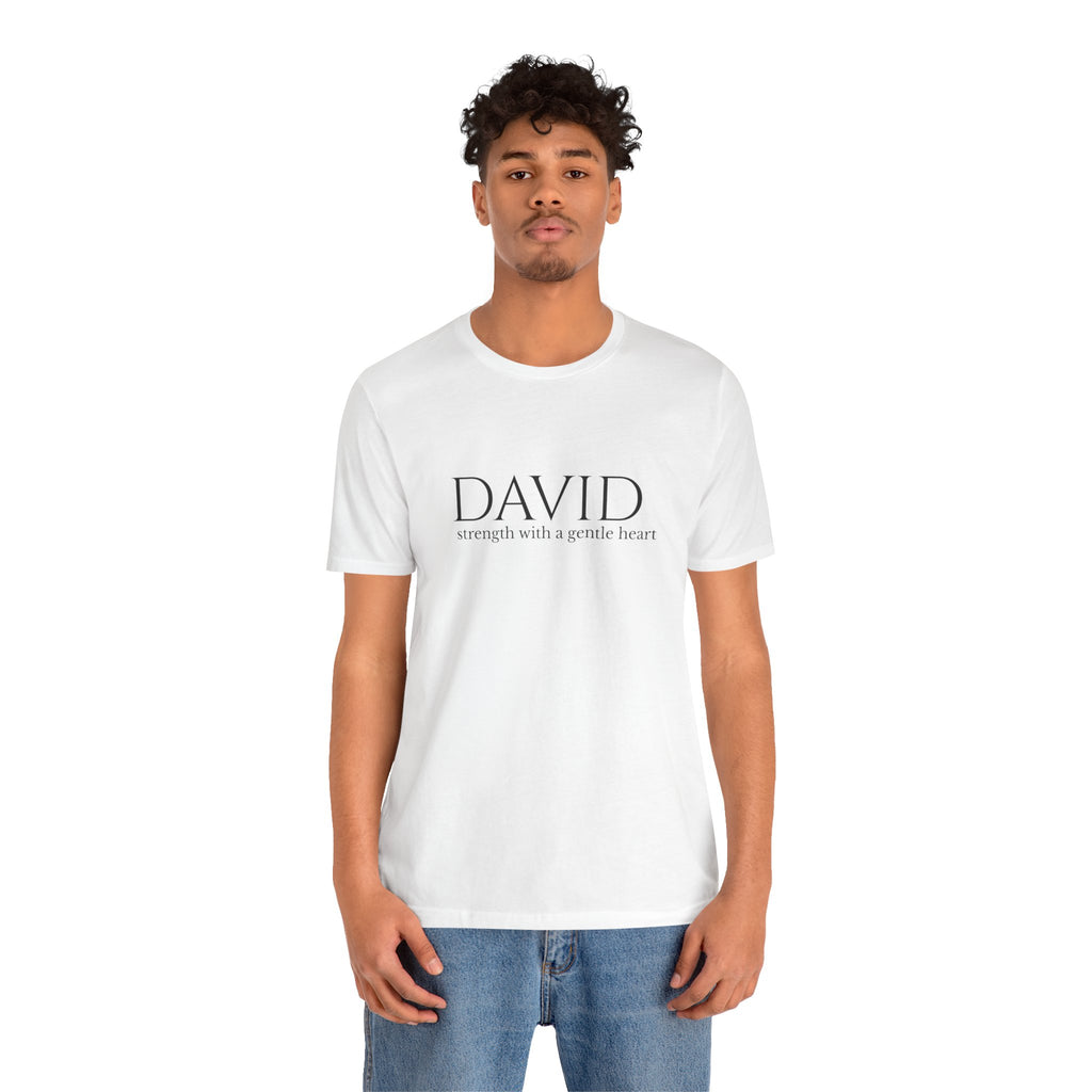 DAVID Minimalist Unisex Tee