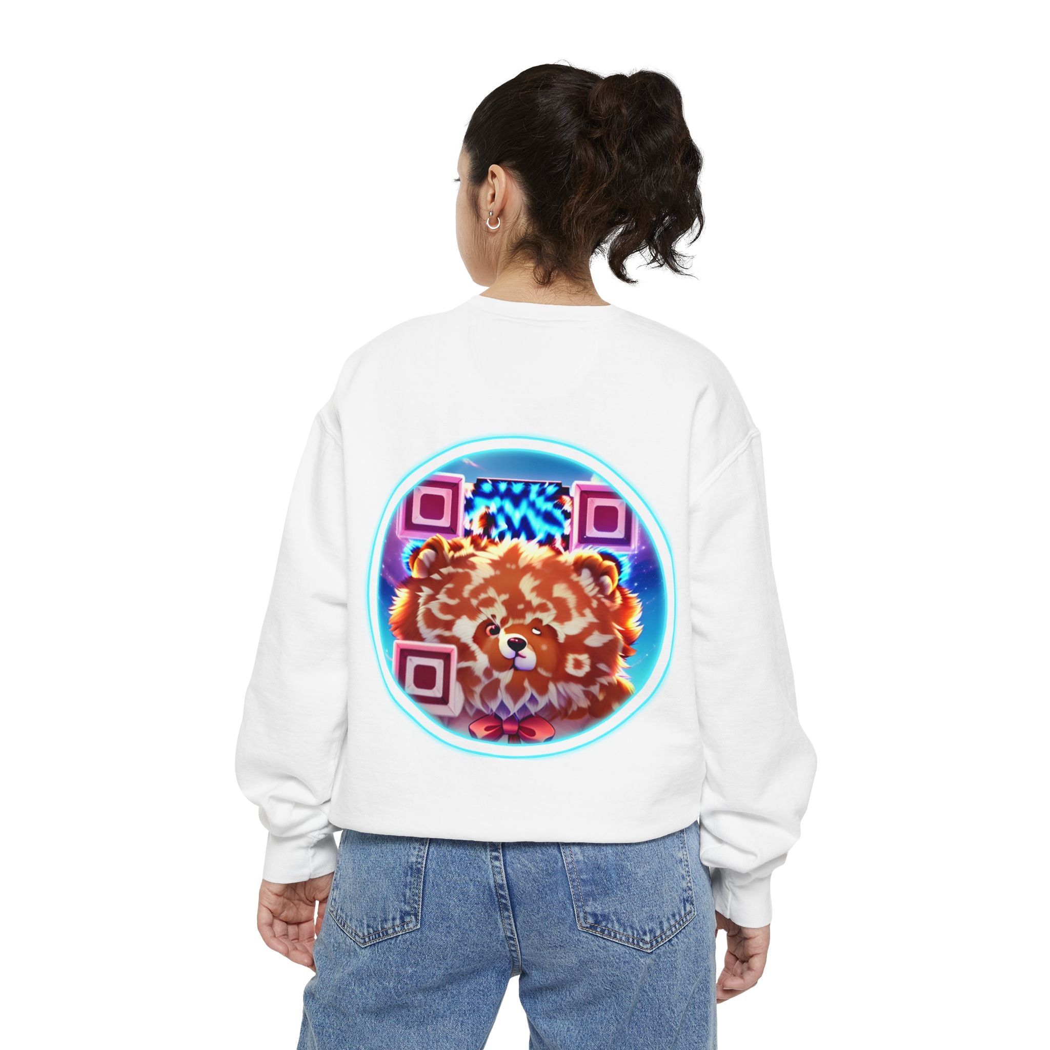 Built Different Circuit Garment-Dyed Sweatshirt