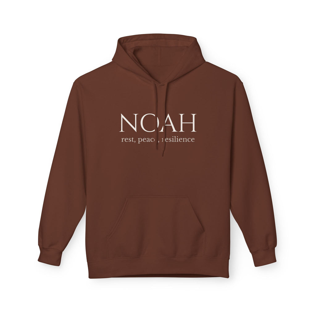 NOAH Minimalist Fleece Hoodie