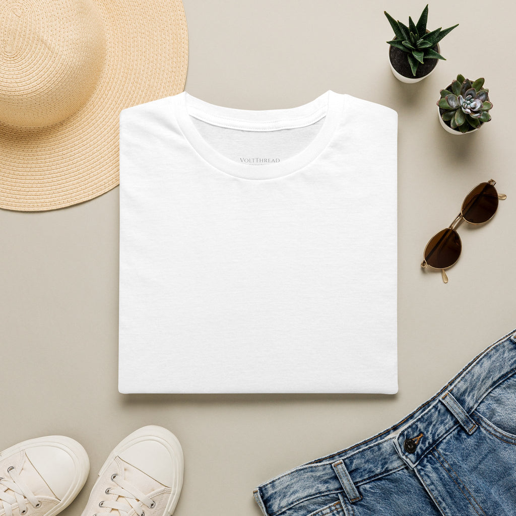 Unisex Soft Cotton Crewneck T-Shirt
