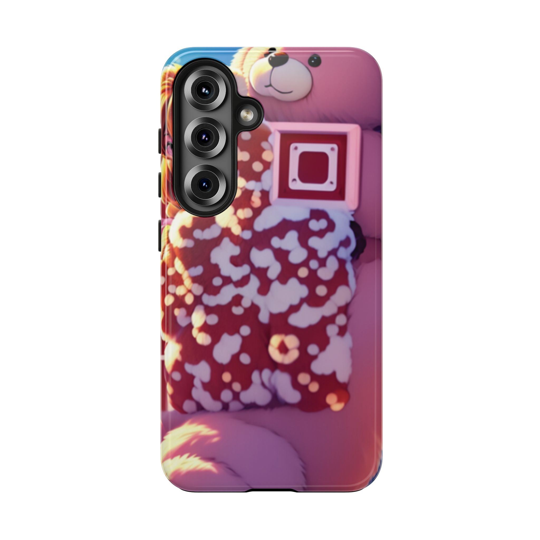 Built Different Teddy Anime Phone Case