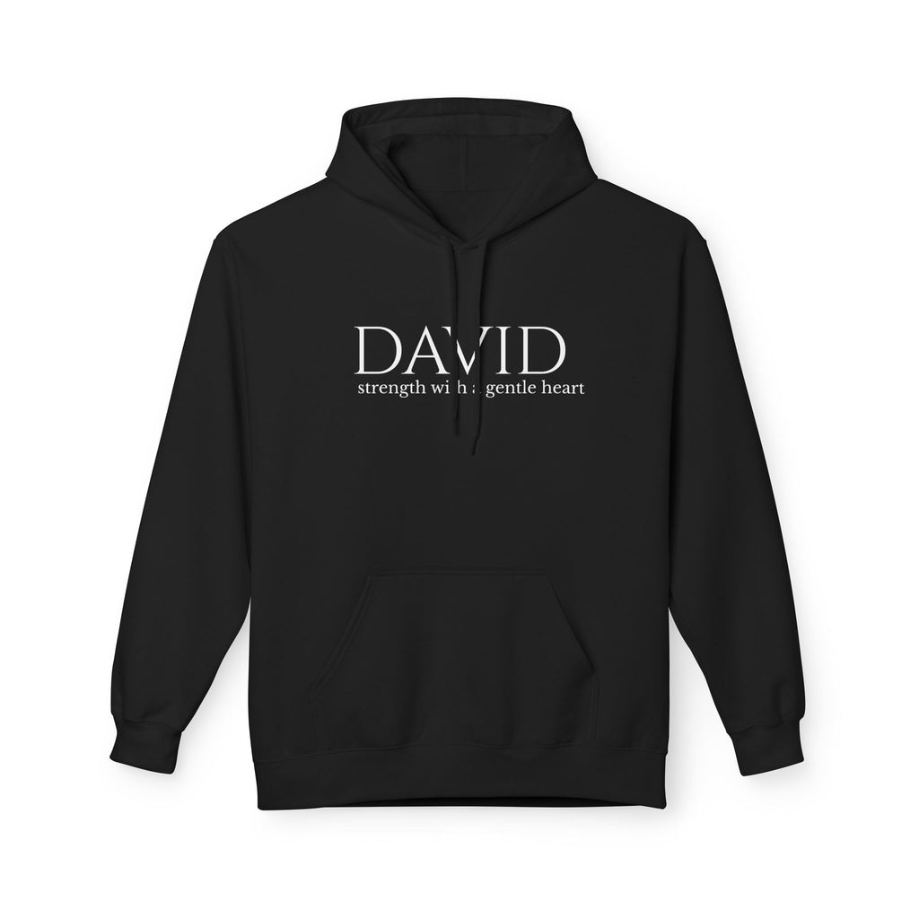 DAVID Minimalist Fleece Hoodie