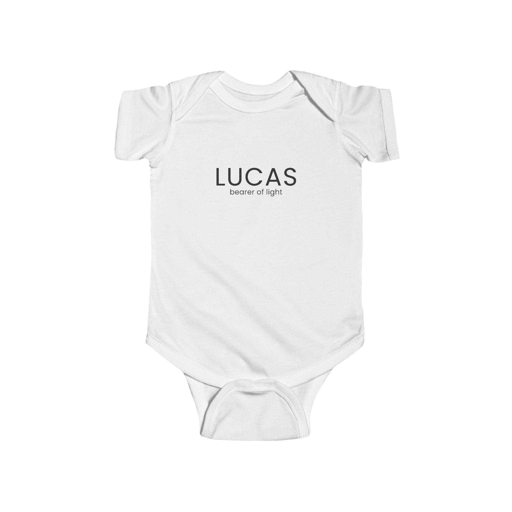 LUCAS Minimalist Infant Bodysuit