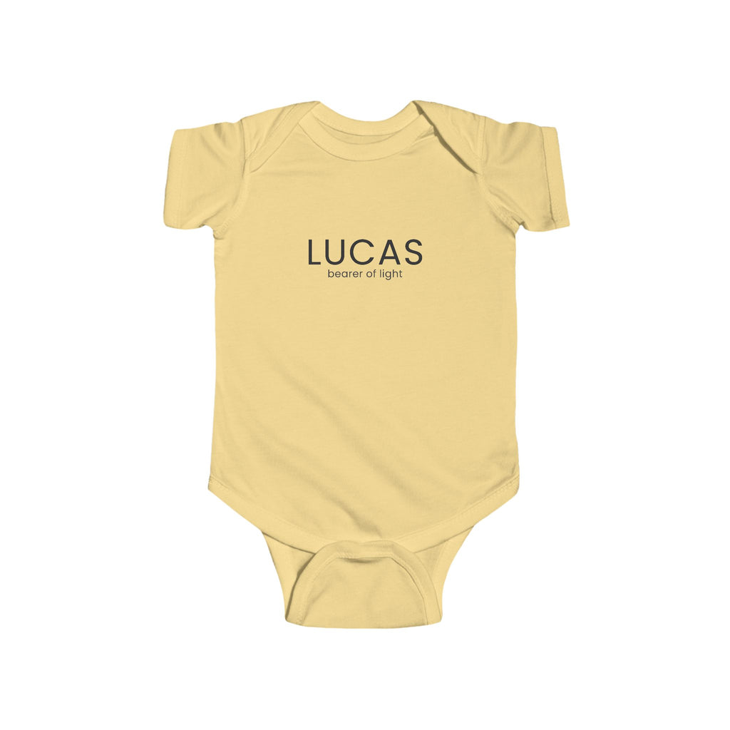 LUCAS Minimalist Infant Bodysuit