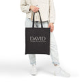 DAVID Minimalist Canvas Tote