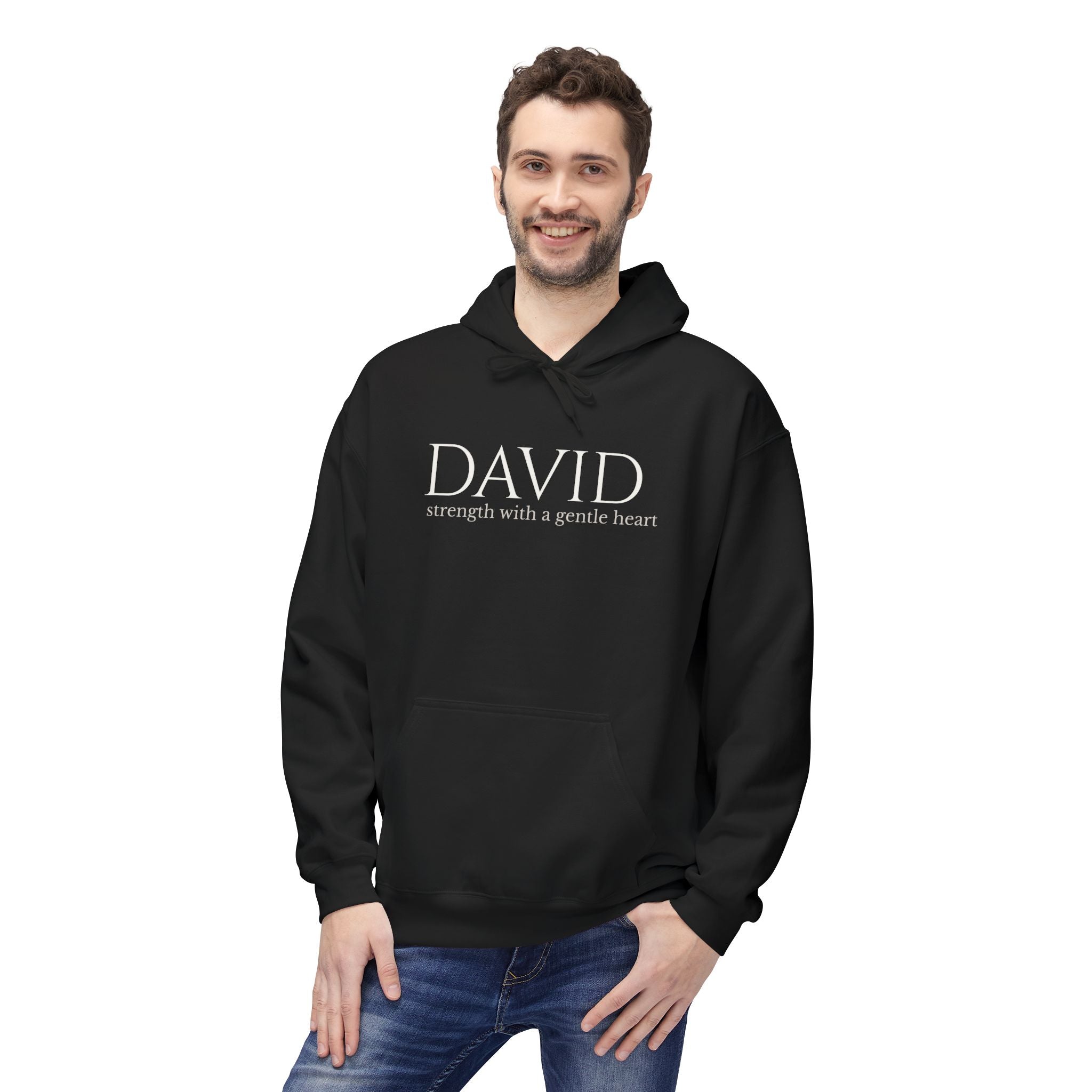 DAVID Minimalist Fleece Hoodie