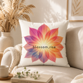 Blossom Rise Decorative Throw Pillow