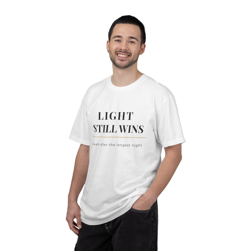 LIGHT STILL WINS Minimalist Unisex T-Shirt