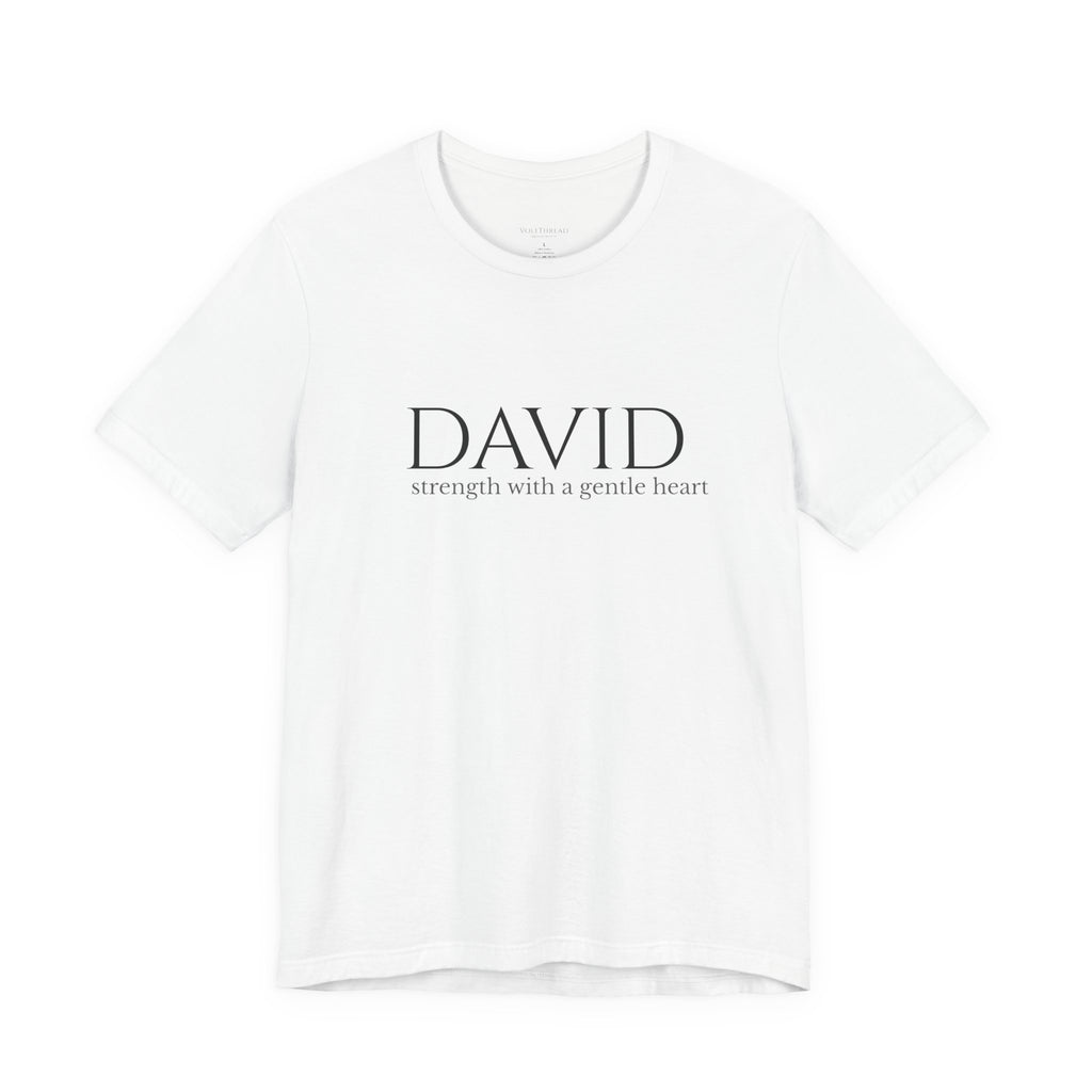 DAVID Minimalist Unisex Tee