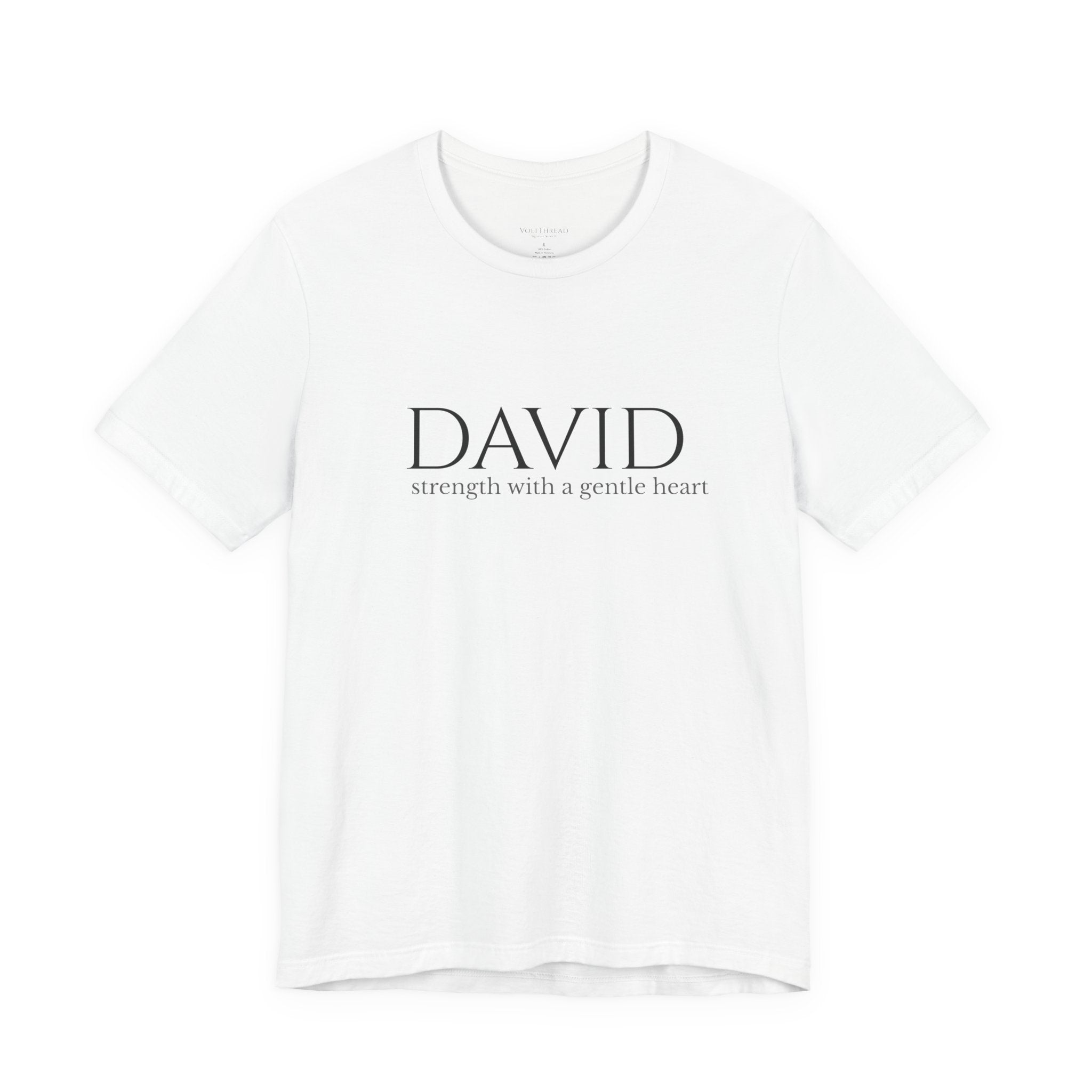 DAVID Minimalist Unisex Tee