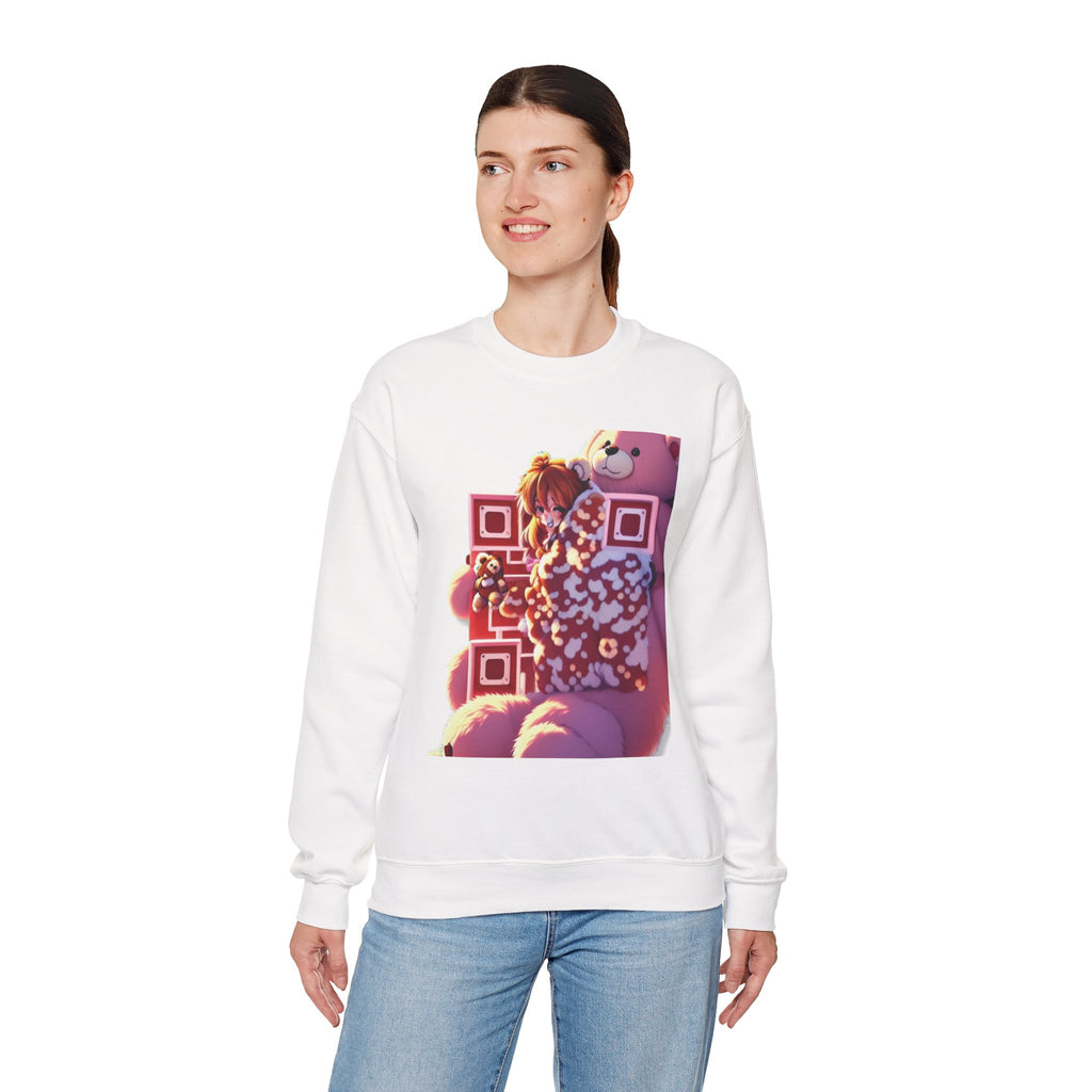 Built Different Teddy Anime Sweatshirt