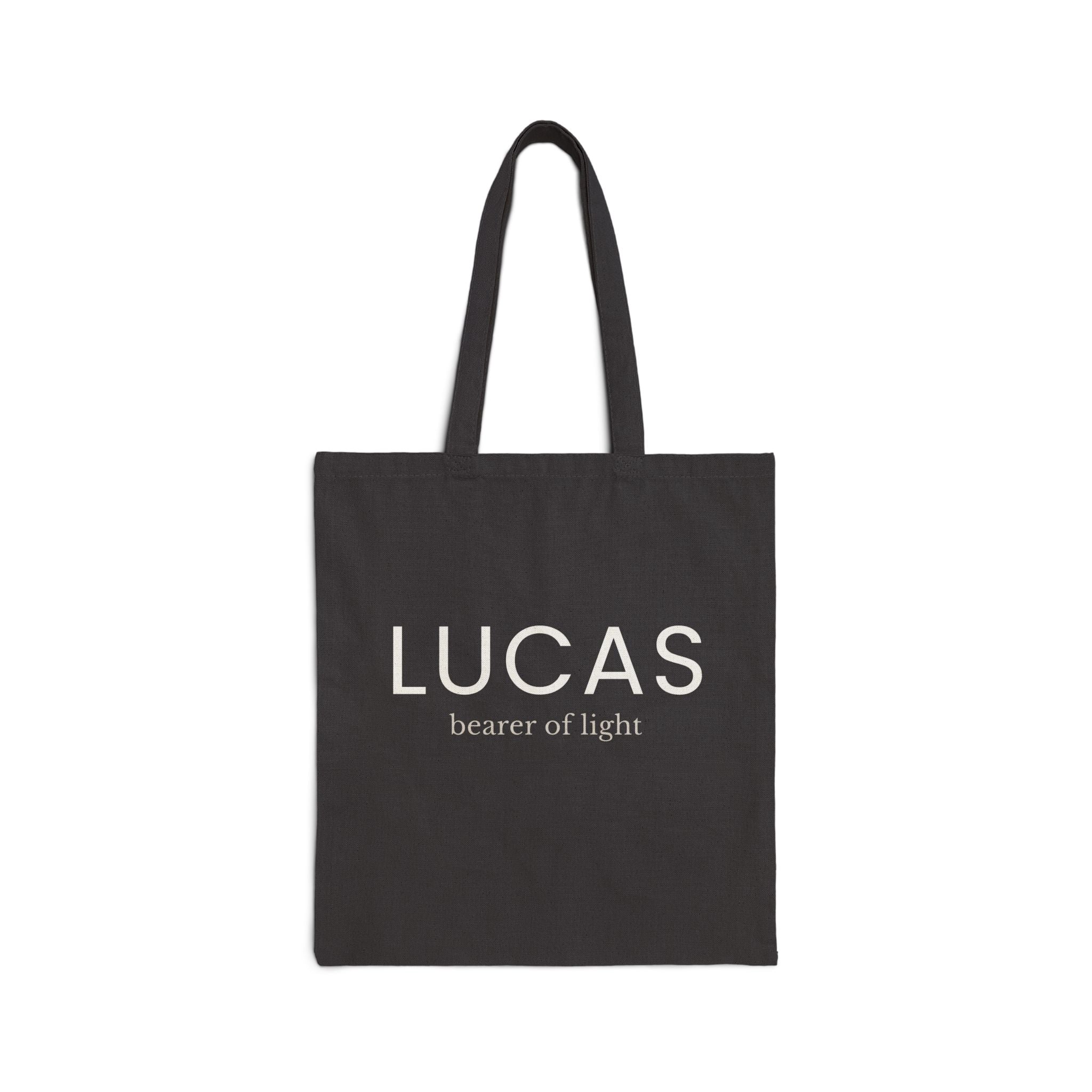 LUCAS Modern Minimalist Canvas Tote Bag