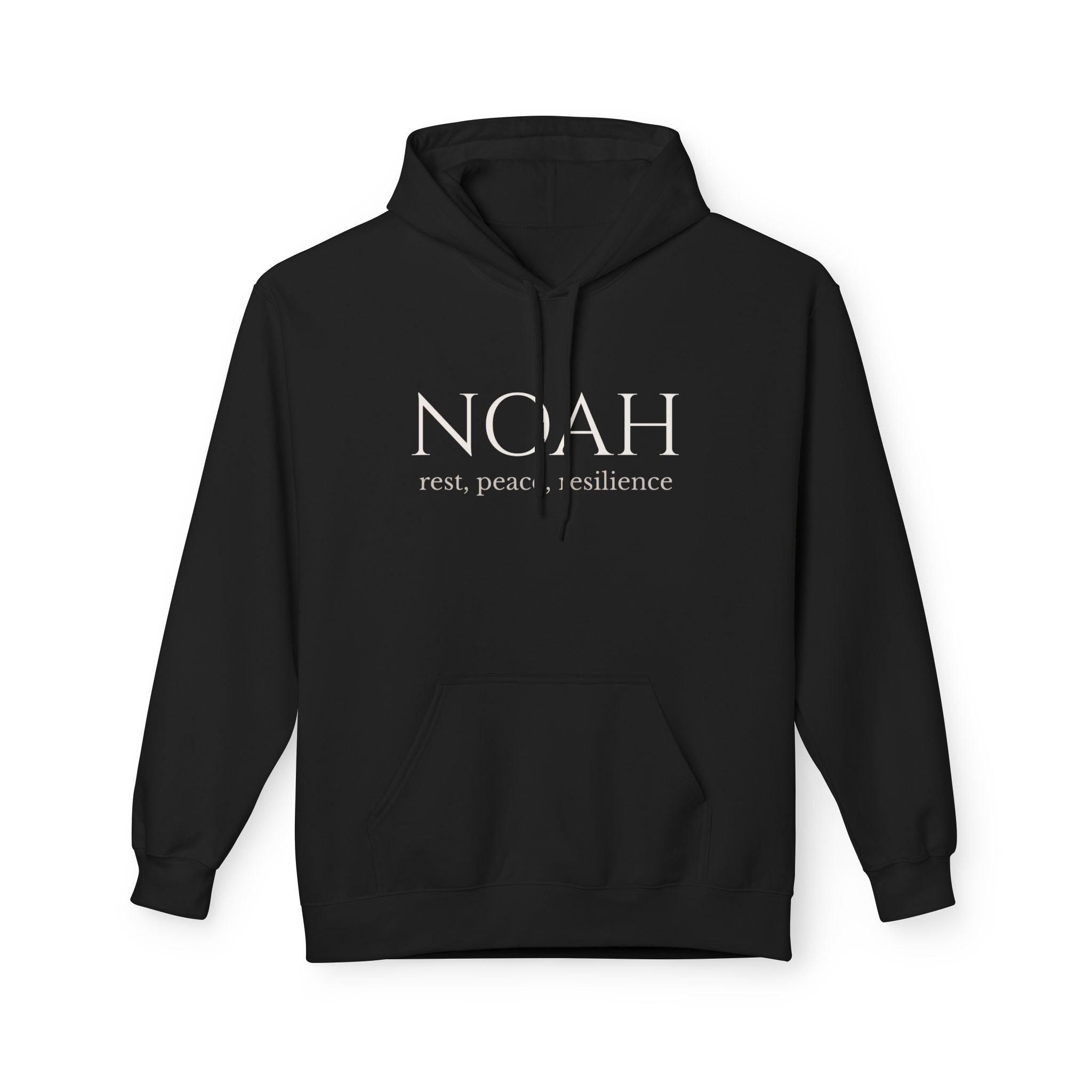 NOAH Minimalist Fleece Hoodie