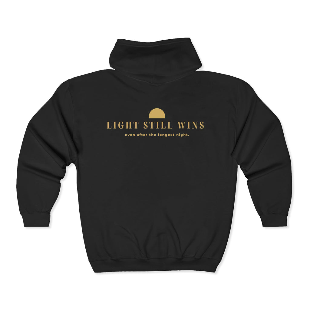Light Still Wins Full-Zip Hoodie