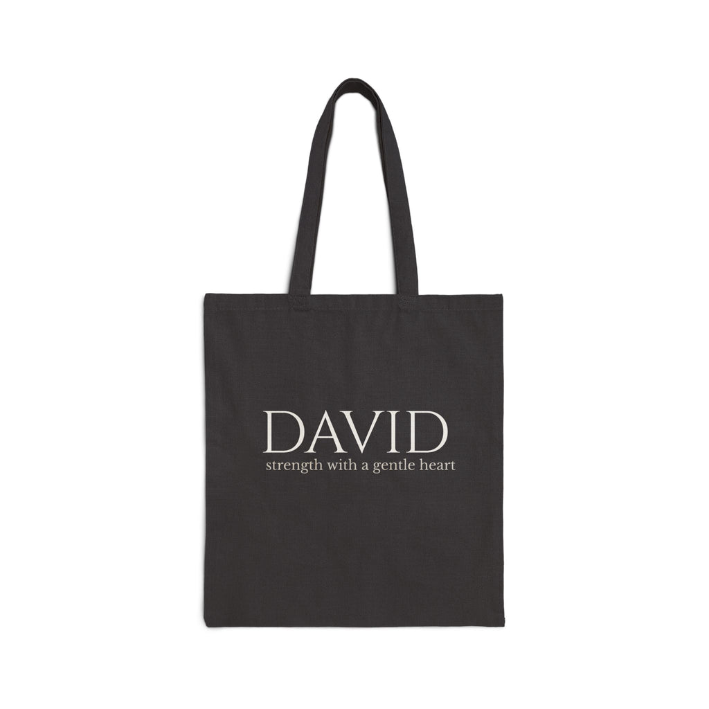 DAVID Minimalist Canvas Tote