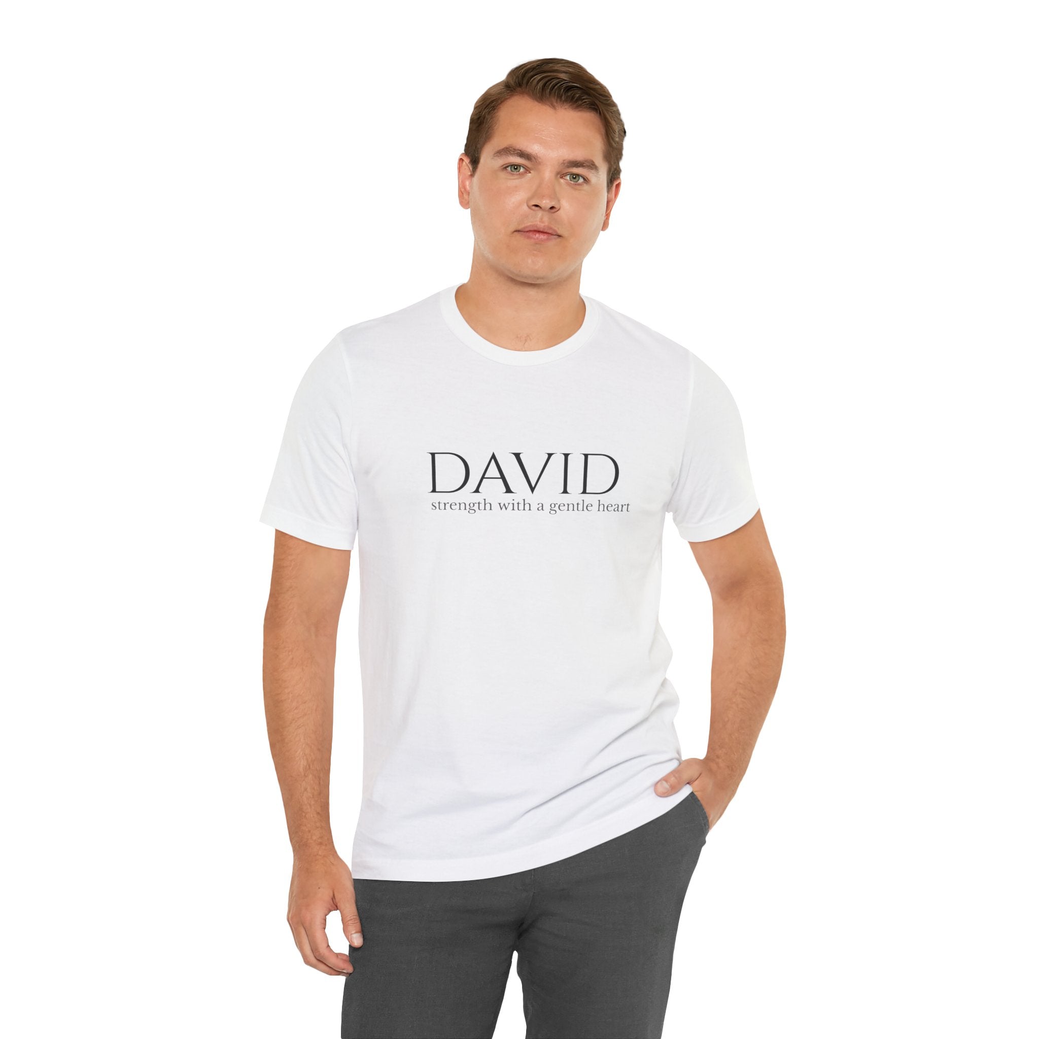 DAVID Minimalist Unisex Tee