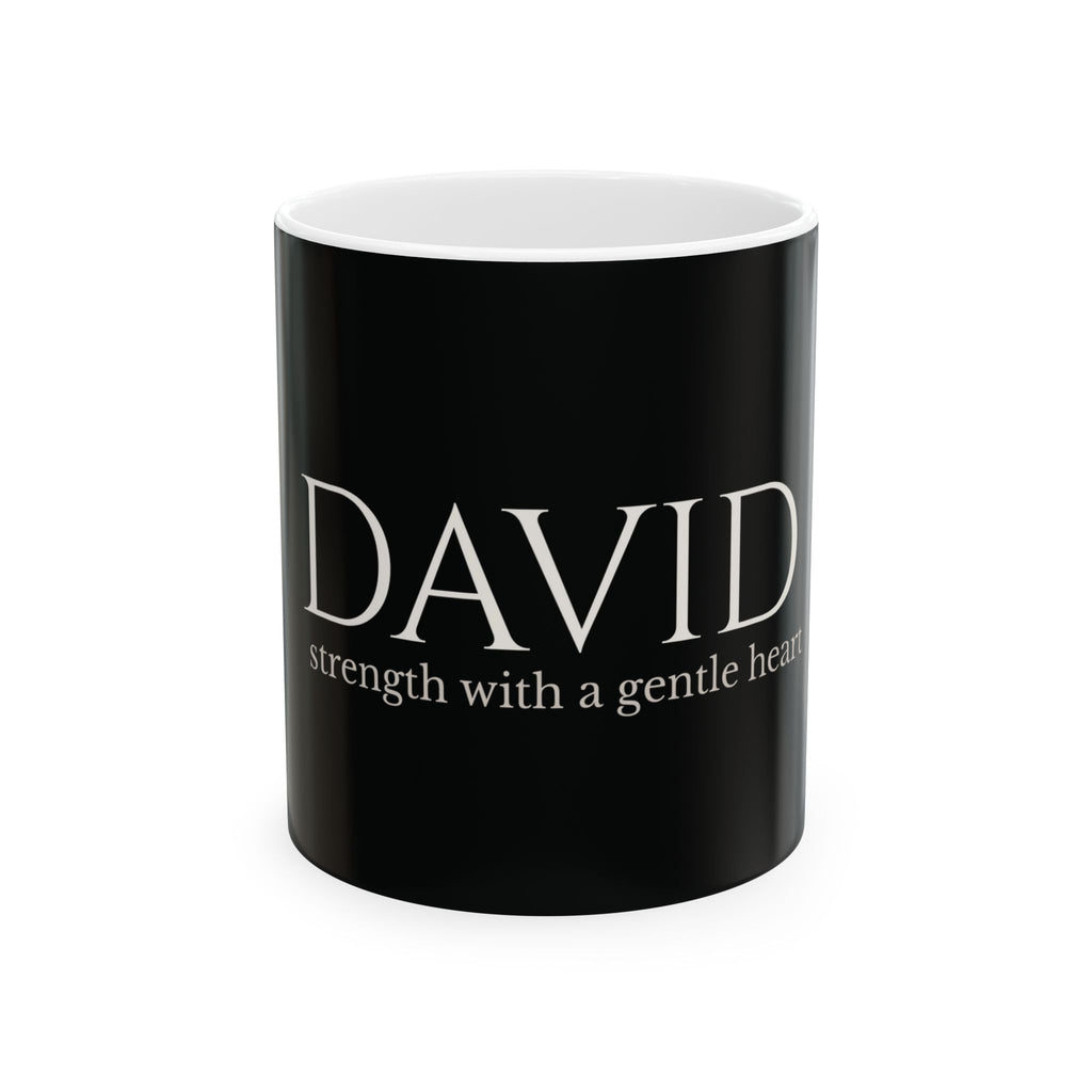 DAVID Minimalist Ceramic Mug